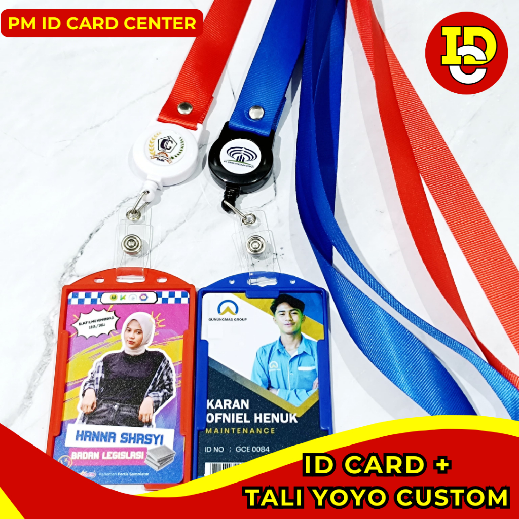 

ID Card Yoyo Logo PVC ID Card plus Yoyo Paket Fullset Custom