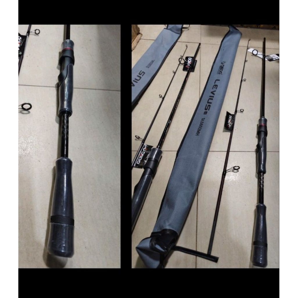 joran pancing daido levius 165 180 solid carbon