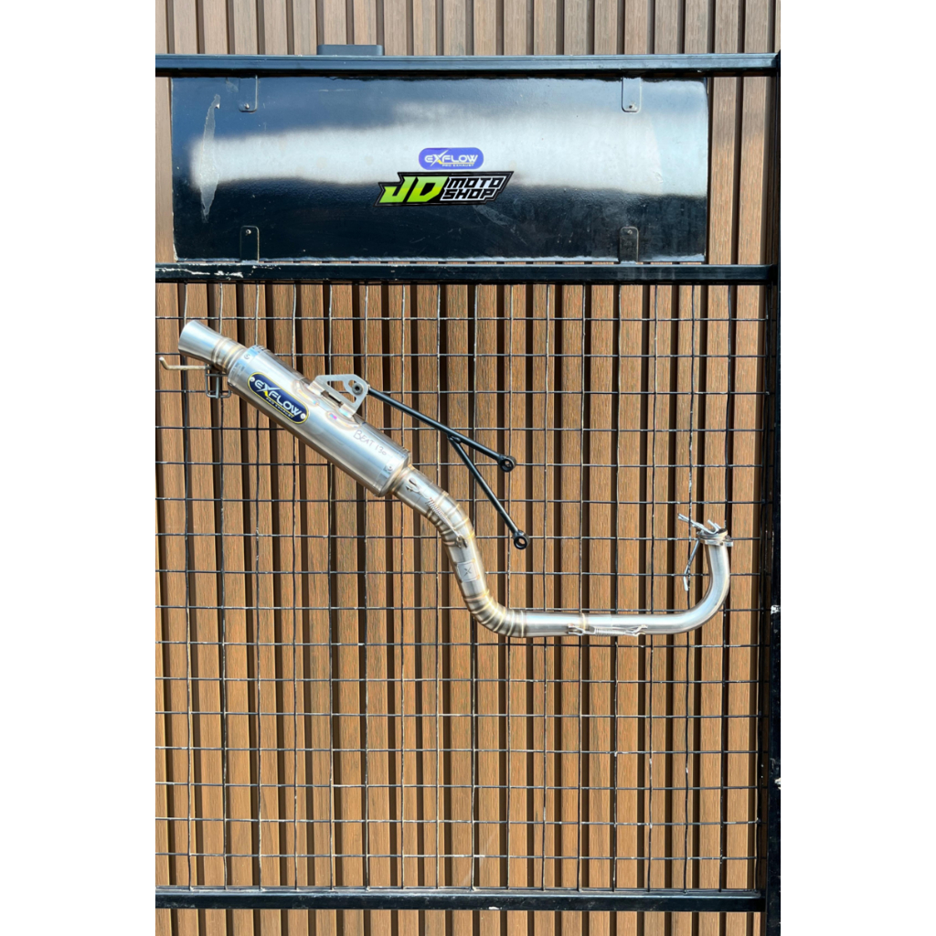 KNALPOT BEAT KARBU 130CC EXFLOW KNALPOT EXFLOW BEAT KARBU 130CC