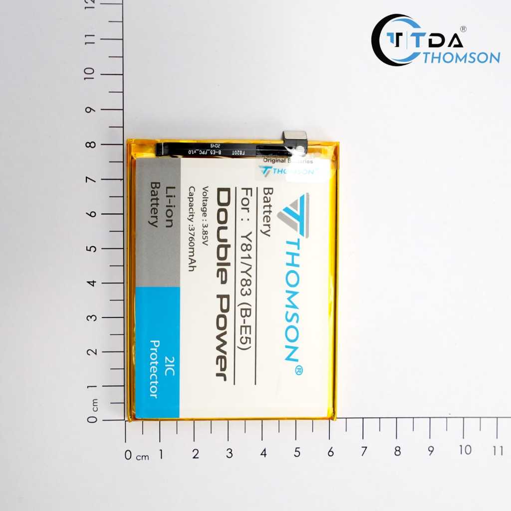 Baterai Thomson Double Power 2IC Protector Tipe Vivo B-E5/Y81/Y83 Original
