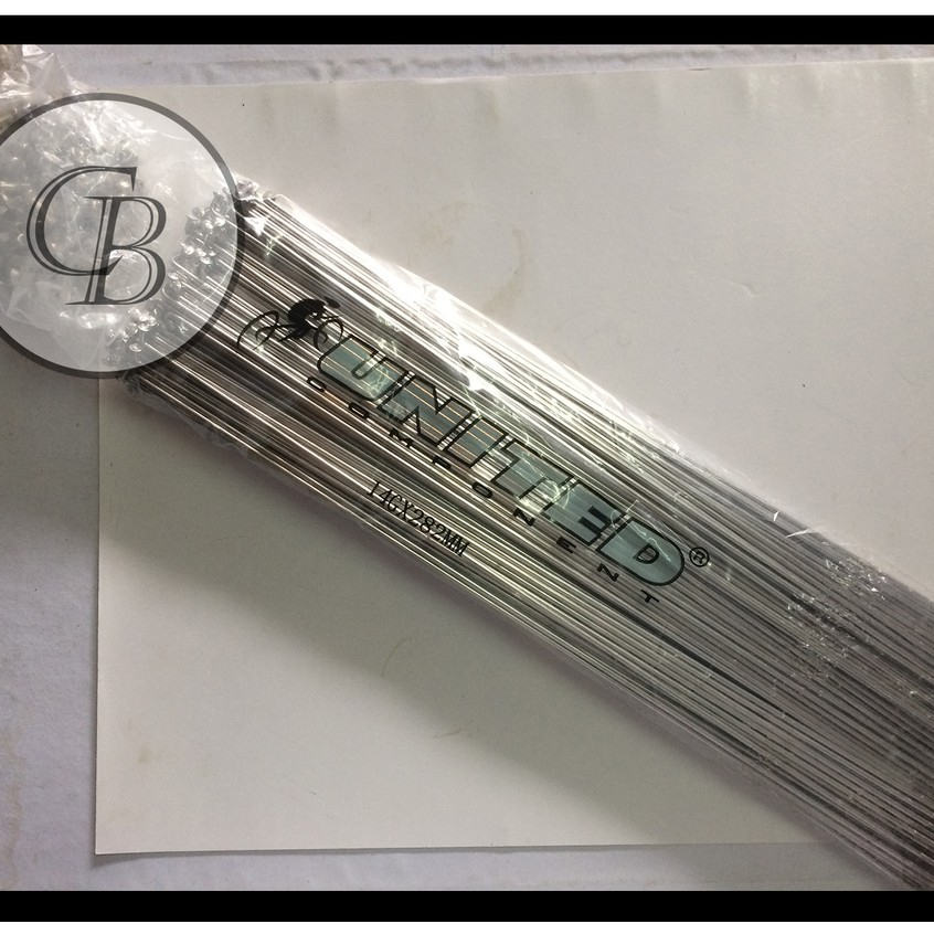 Jari Jari Spoke Ruji Sepeda 28 Stainless CP United 144pcs Murah Ori Original Sparepart Sepeda Termur