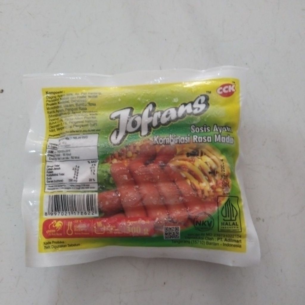 

sosis ayam jofrans madu