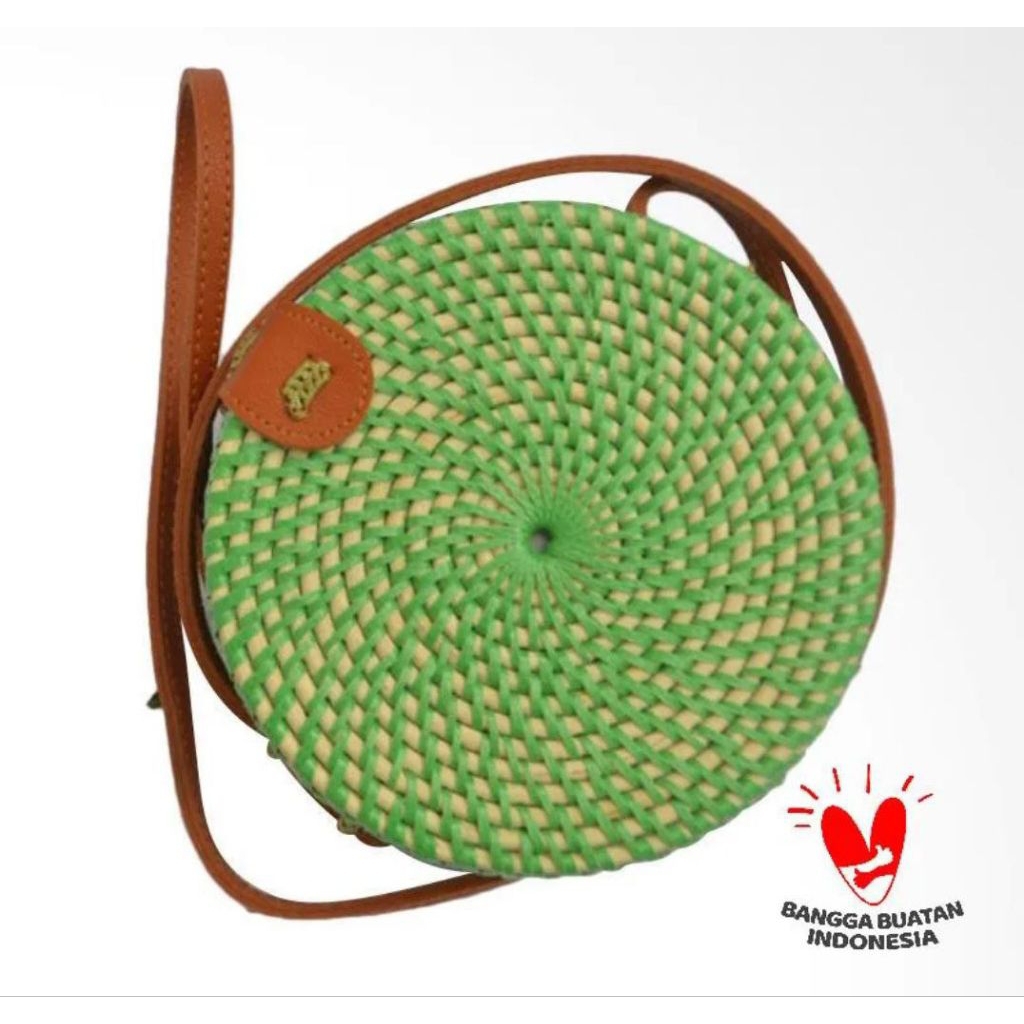 Tas Rotan Bali Aesthetic / Tas Slempang Wanita