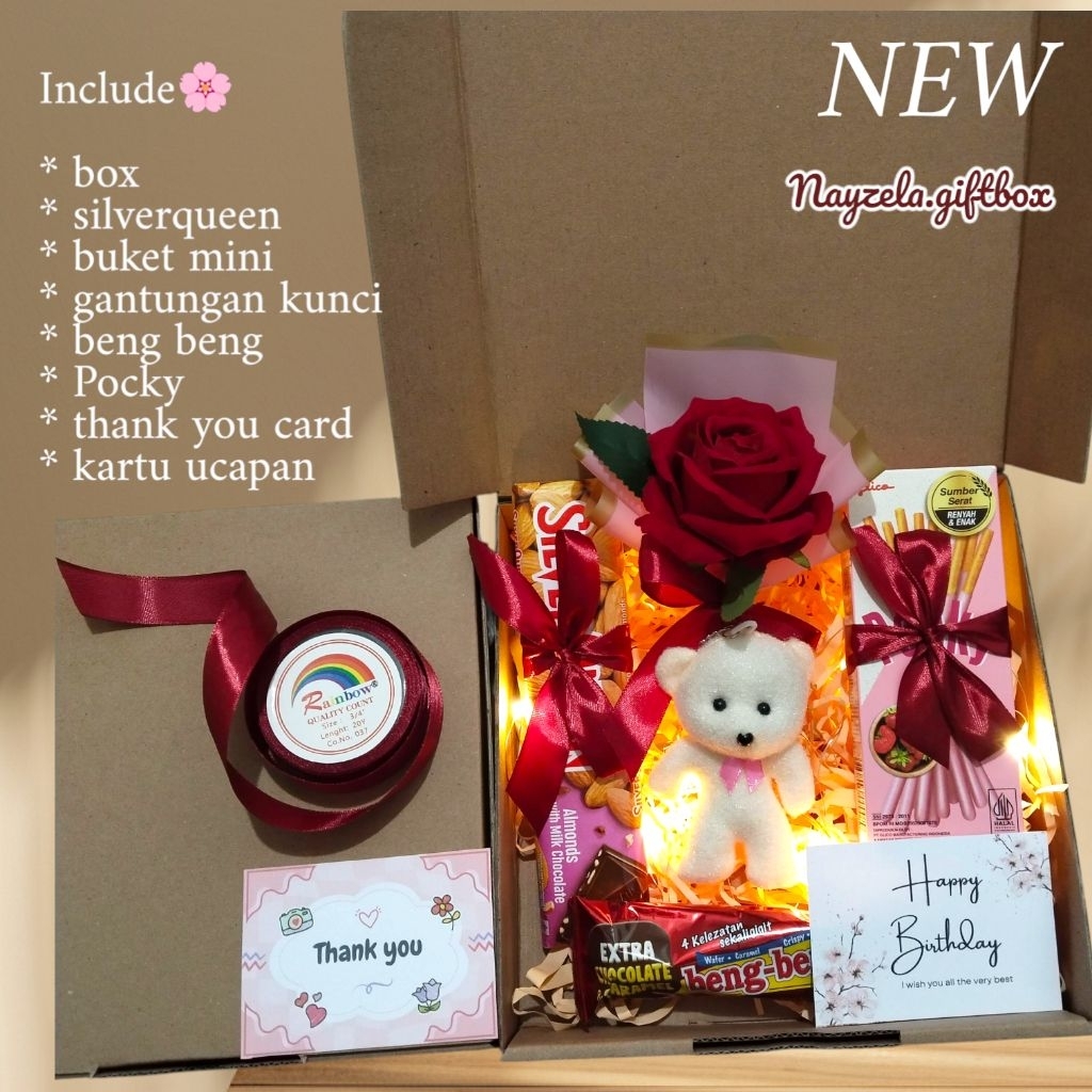 

hampers 30ribuan kado ulang tahun hampers guru snack box gift wisuda souvenir pernikahan hadiah valentine