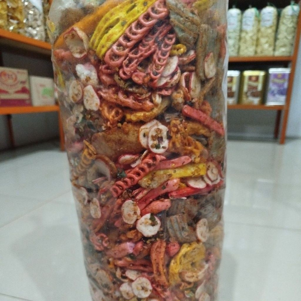 

Kerupuk seblak mix