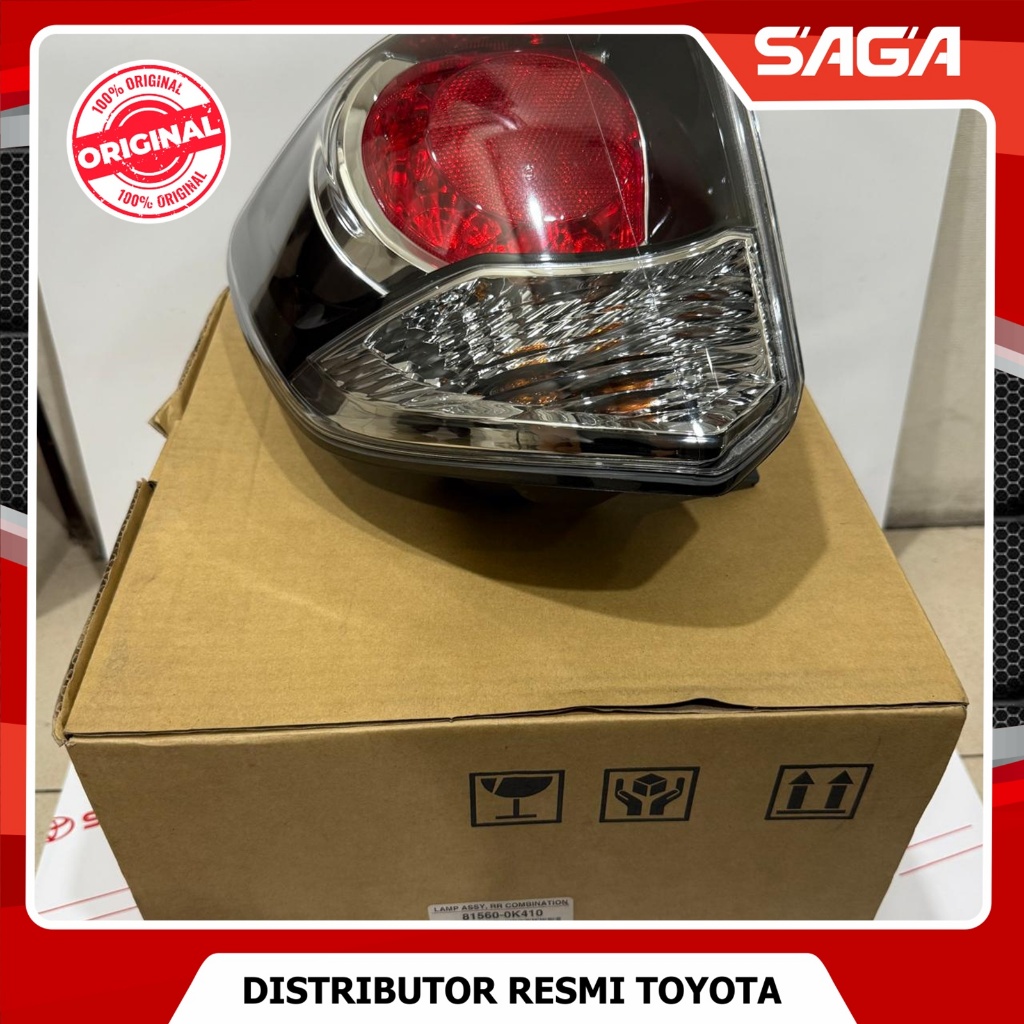 SAGA | Stoplamp Lampu Stop Kiri Fortuner 2015 Lampu Belakang Kiri Fortuner 2015  Original Toyota 815