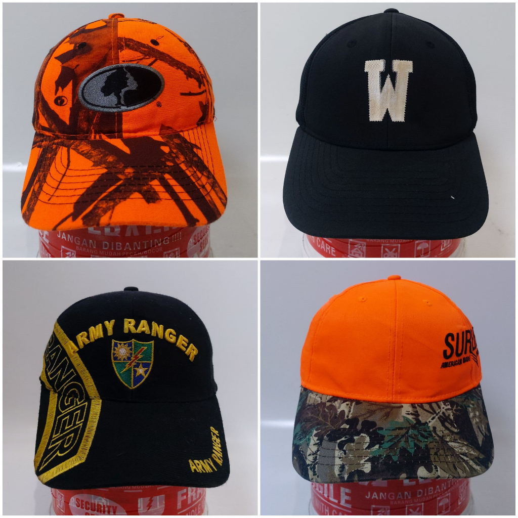 Topi Simple Caps / Baseball Cap – Second Original Unisex