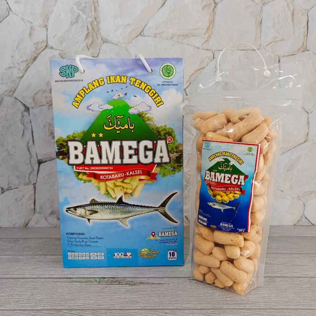 

Amplang Ikan Tengiri Bamega isi 10