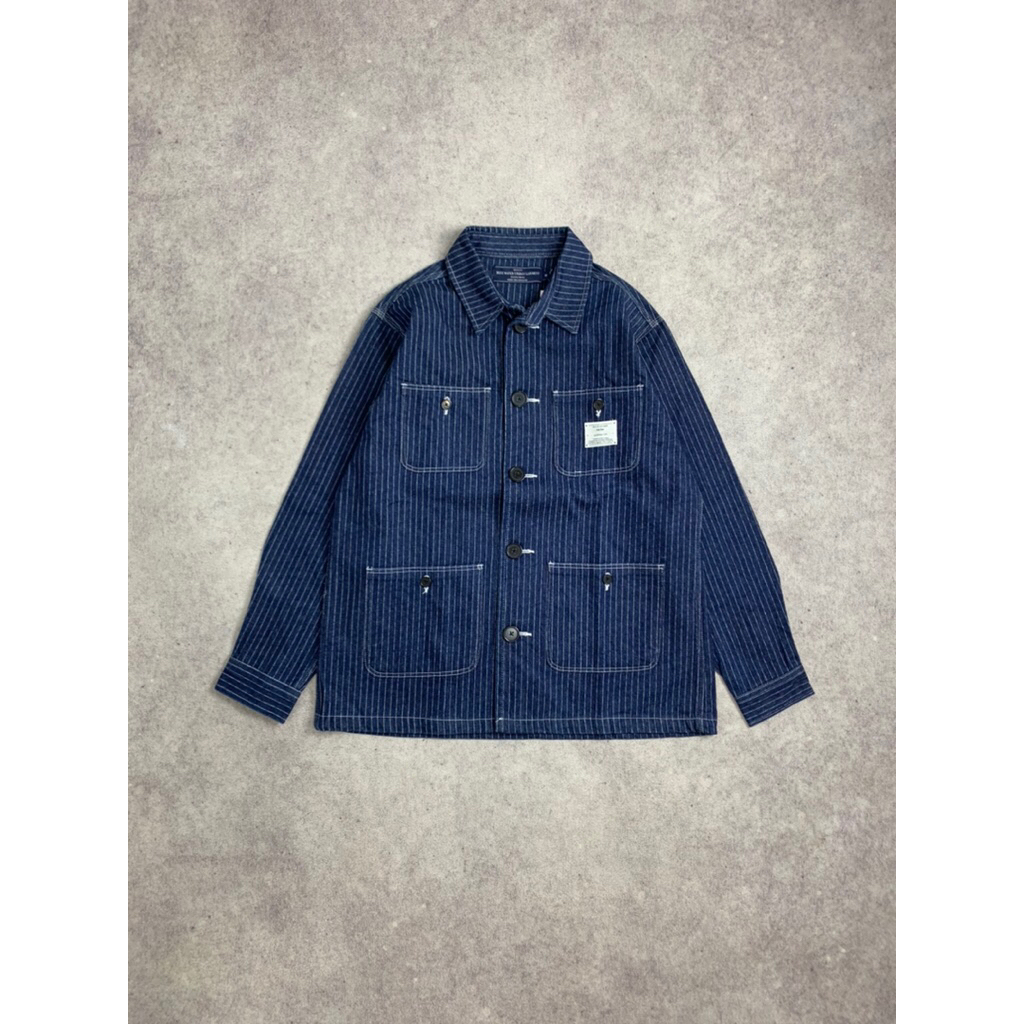 blue water urban garment wabash outer chore jacket jaket salur denim jeans