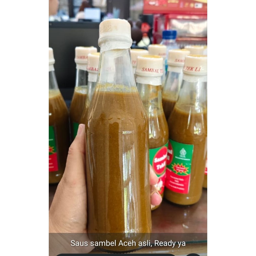 

Sambel Aceh TEKLI homemade 340ml
