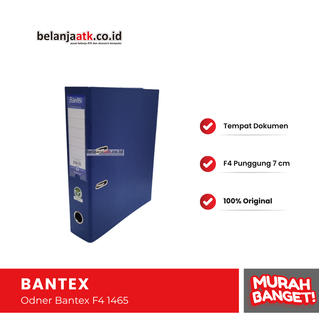 

Ordner Bantex F4 1465 / Folio Tempat Dokumen