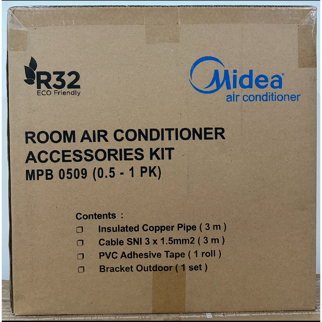 PAKET AKSESORIS AC 1/2PK - 1PK MIDEA / PANASONIC / SHARP /LG