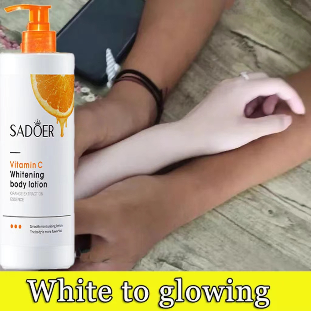 Sadoer Vitamin C Whitening Body Lotion Melembabkan Dan Meremajakan Kulit