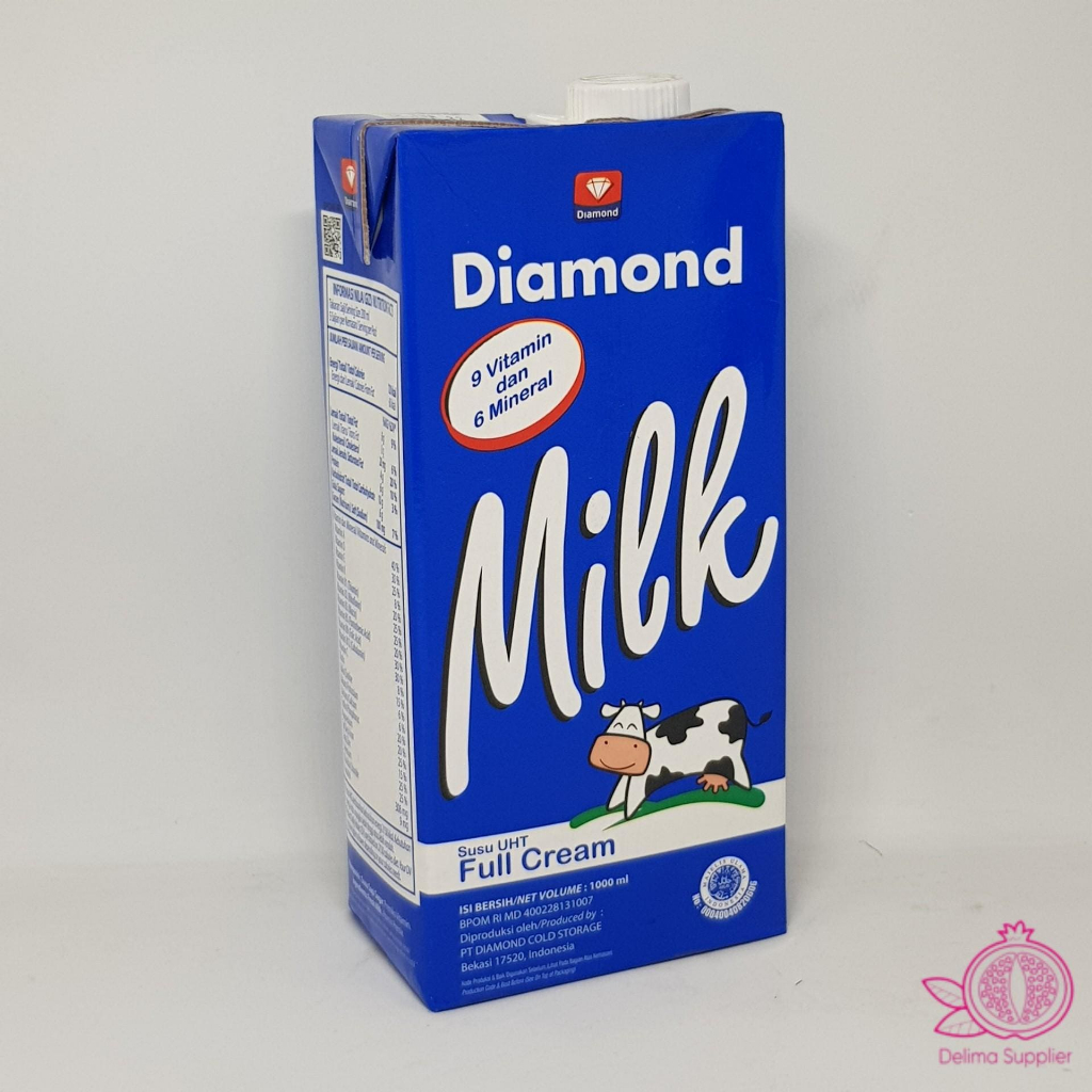 

Susu UHT Full Cream Diamond 1 liter
