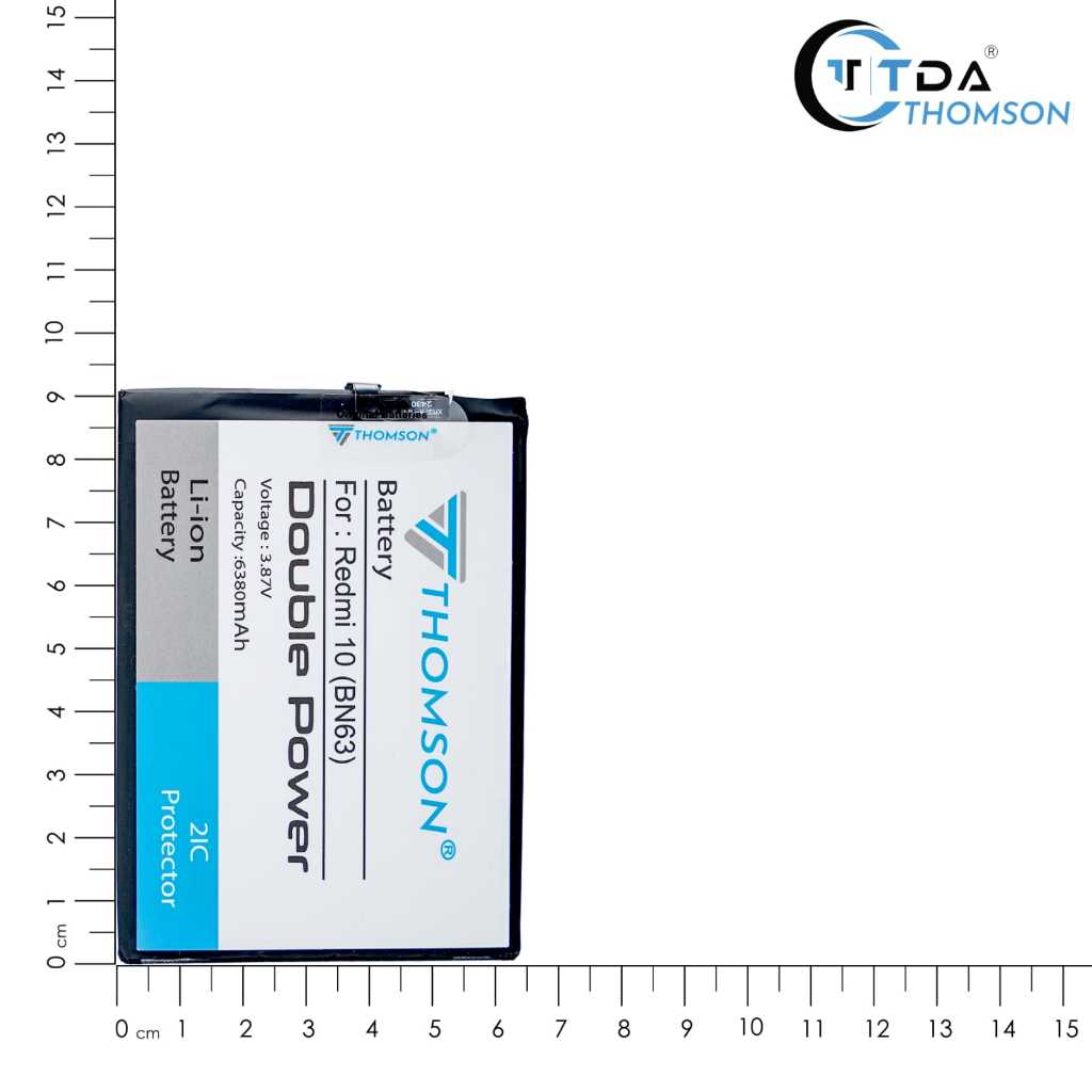 Baterai Thomson Double Power 2IC Protector Tipe Xiaomi BN-63/Redmi 10 Original