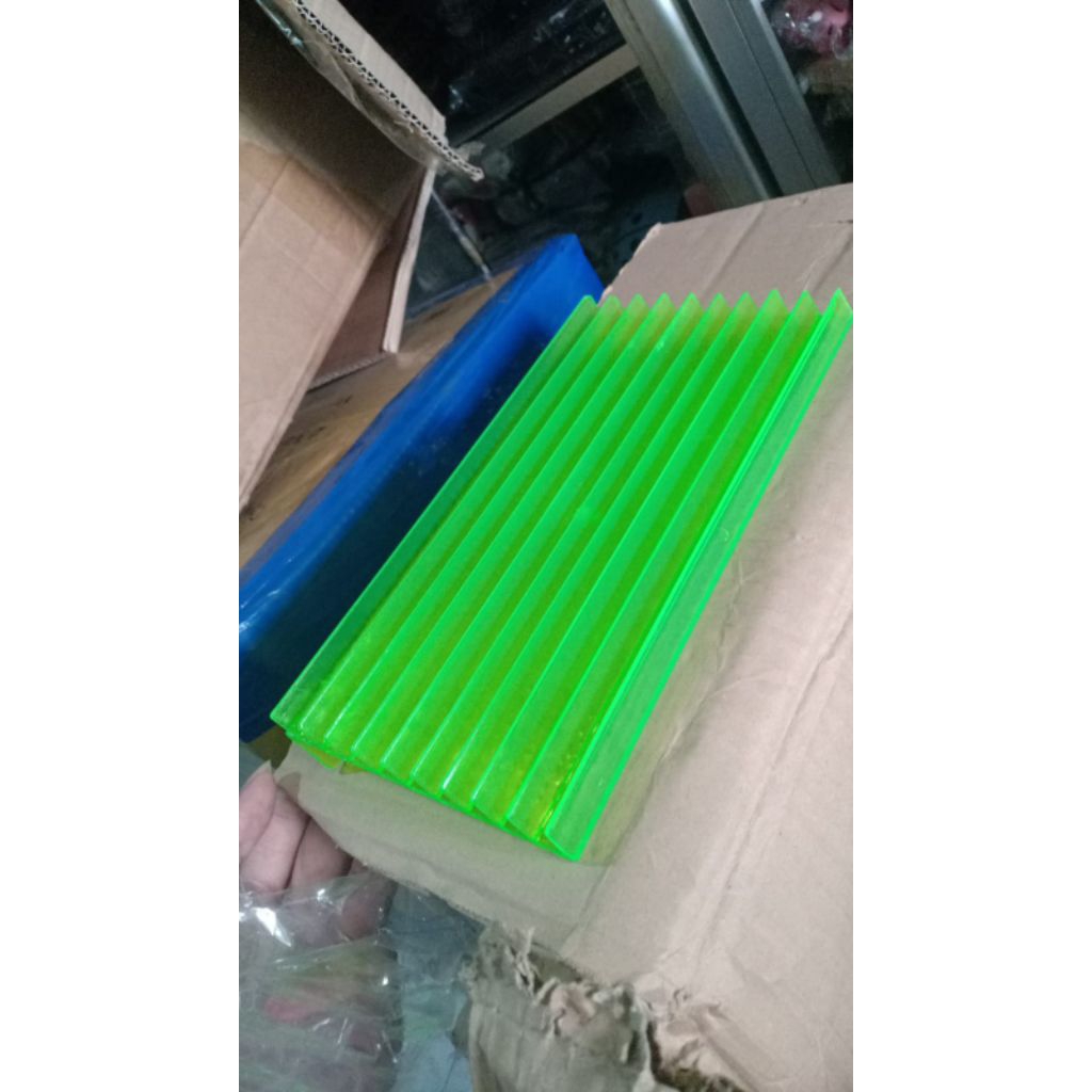 Akrilik Buat Pajangan Tatakan kartu perdana voucher dll