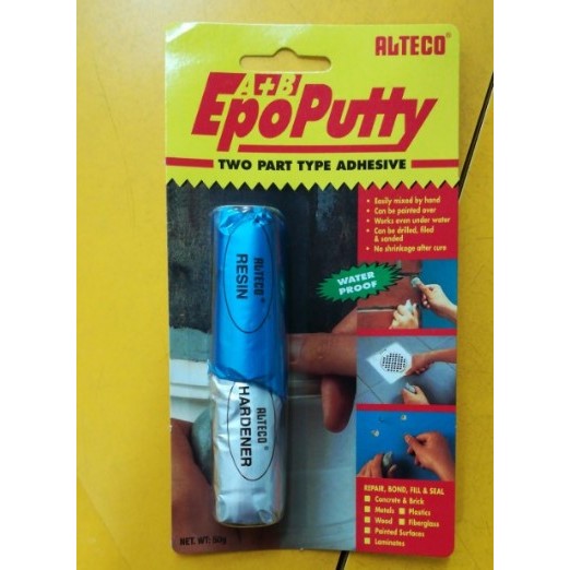 [Grosir] Lem Epo Putty Alteco / Epo Putty / Epoputty / Lem porting 50 gram