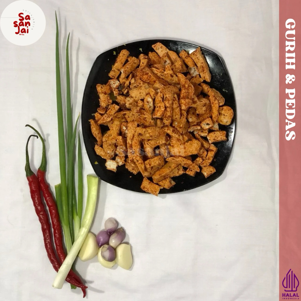 

Keripik Basreng Pedas Balado 250 gr Oleh-oleh Khas Sumatera Barat Bukittinggi