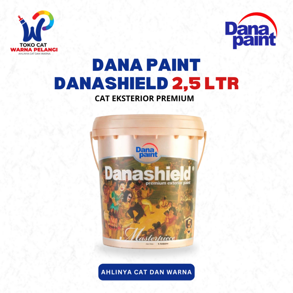 Cat Tembok Eksterior DANASHIELD Dana Paint 2,5 Ltr