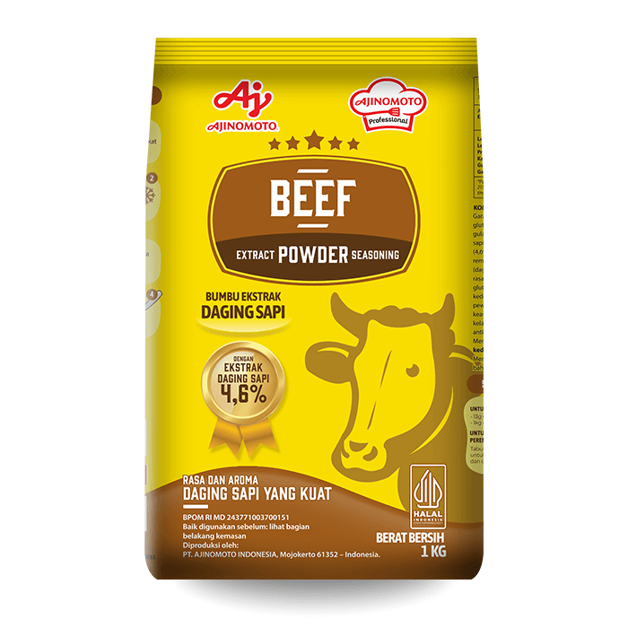 

Ekstrak Kaldu Sapi Ajinomoto 1kg - Beef Extract Powder Horeca Grosir