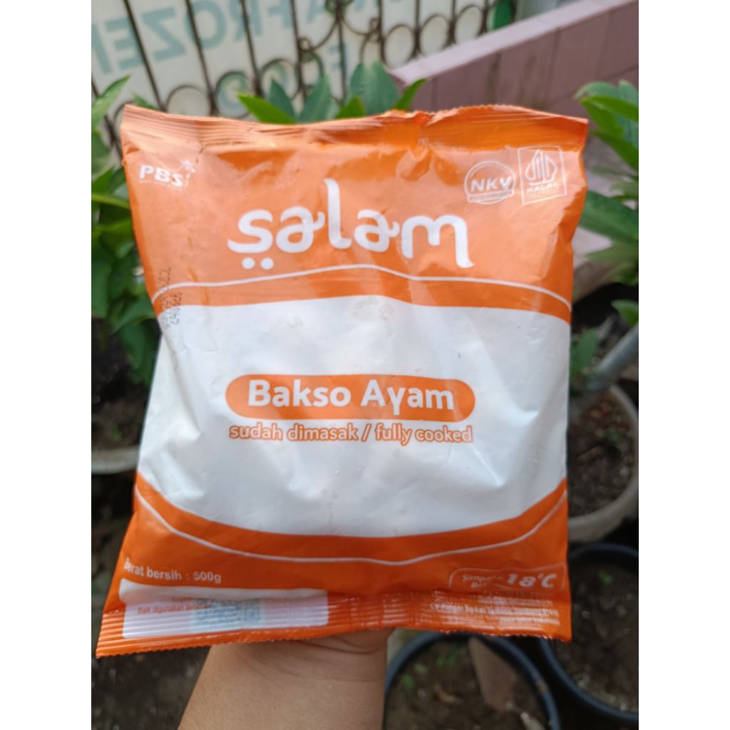 

Salam Bakso Ayam (isi 50pcs) Kemasan 500gram