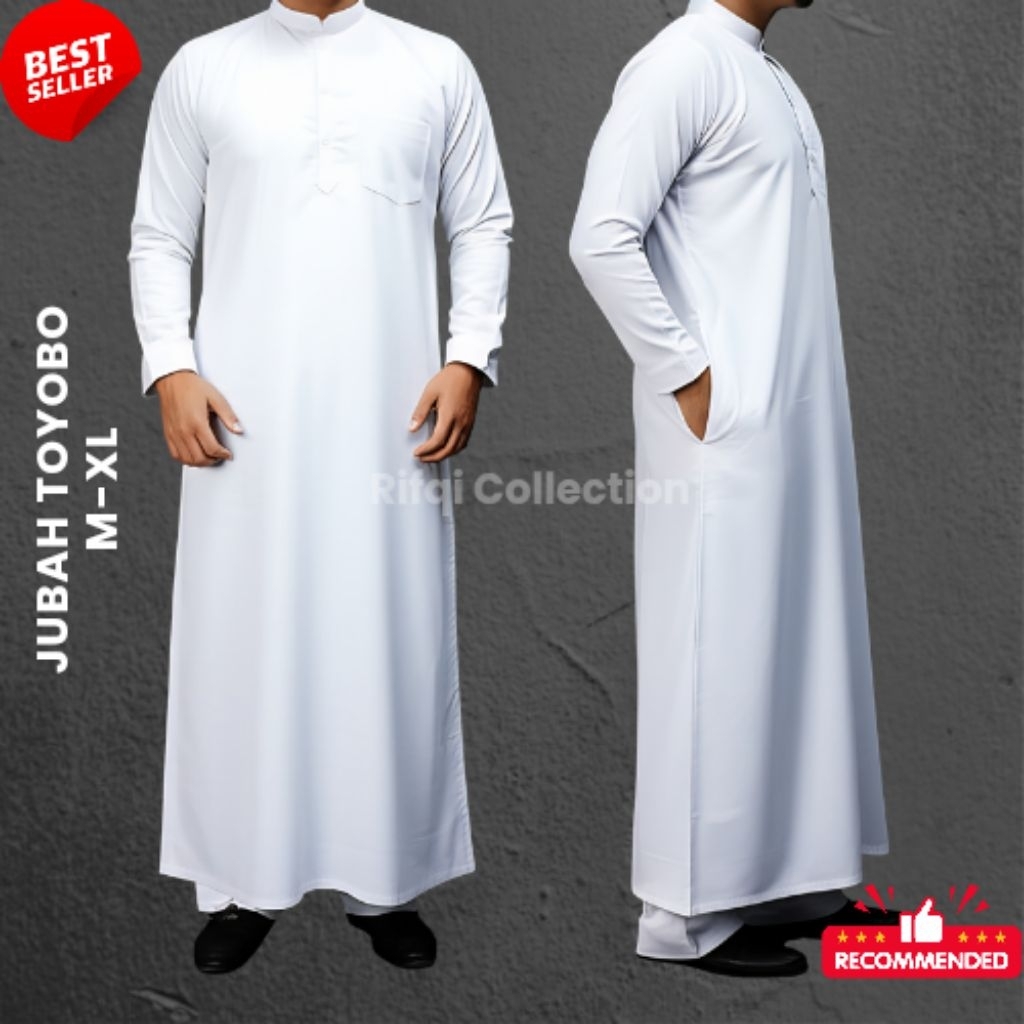 Jubah Gamis Pria Dewasa Toyobo|