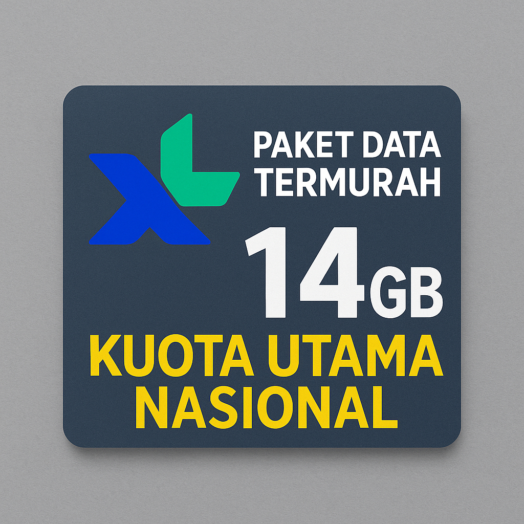 VOUCER KUOTA XL FULL INTERNET XL 30 HARI FULL KUOTA 24 JAM