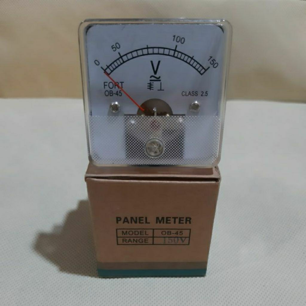 Volt Meter Analog Panel Meter AC/DC FT-45V