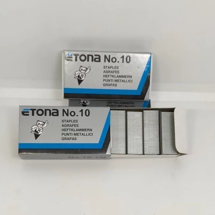 

Isian hekter - anak hecter ETONA HD 10 Isi staples Refill Staple hd-10 staples Ori 100% Original Asli Authentic