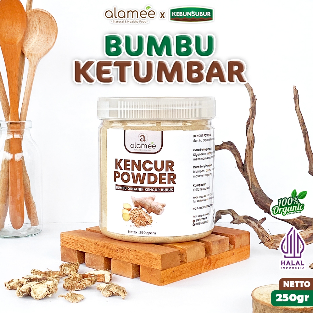

ALAMEE Ketumbar Bubuk Bumbu Dapur Organik Instan Coriander Powder Murni Asli Seasoning Kebunsubur