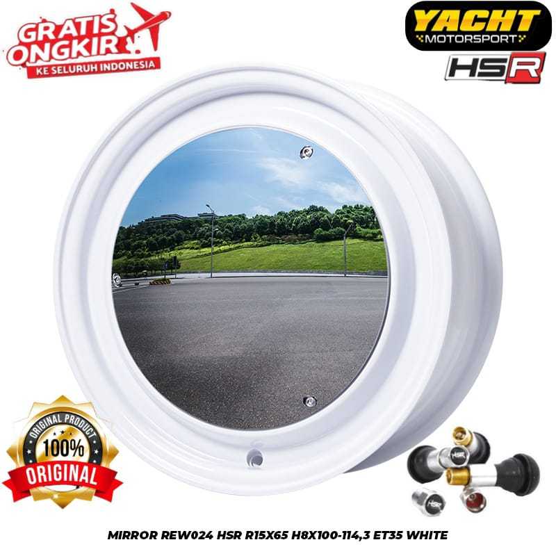 Velg HSR MIRROR Ring 15 Clasic Style Mobil Kijang Corolla DX Datsun Gratis Ongkir