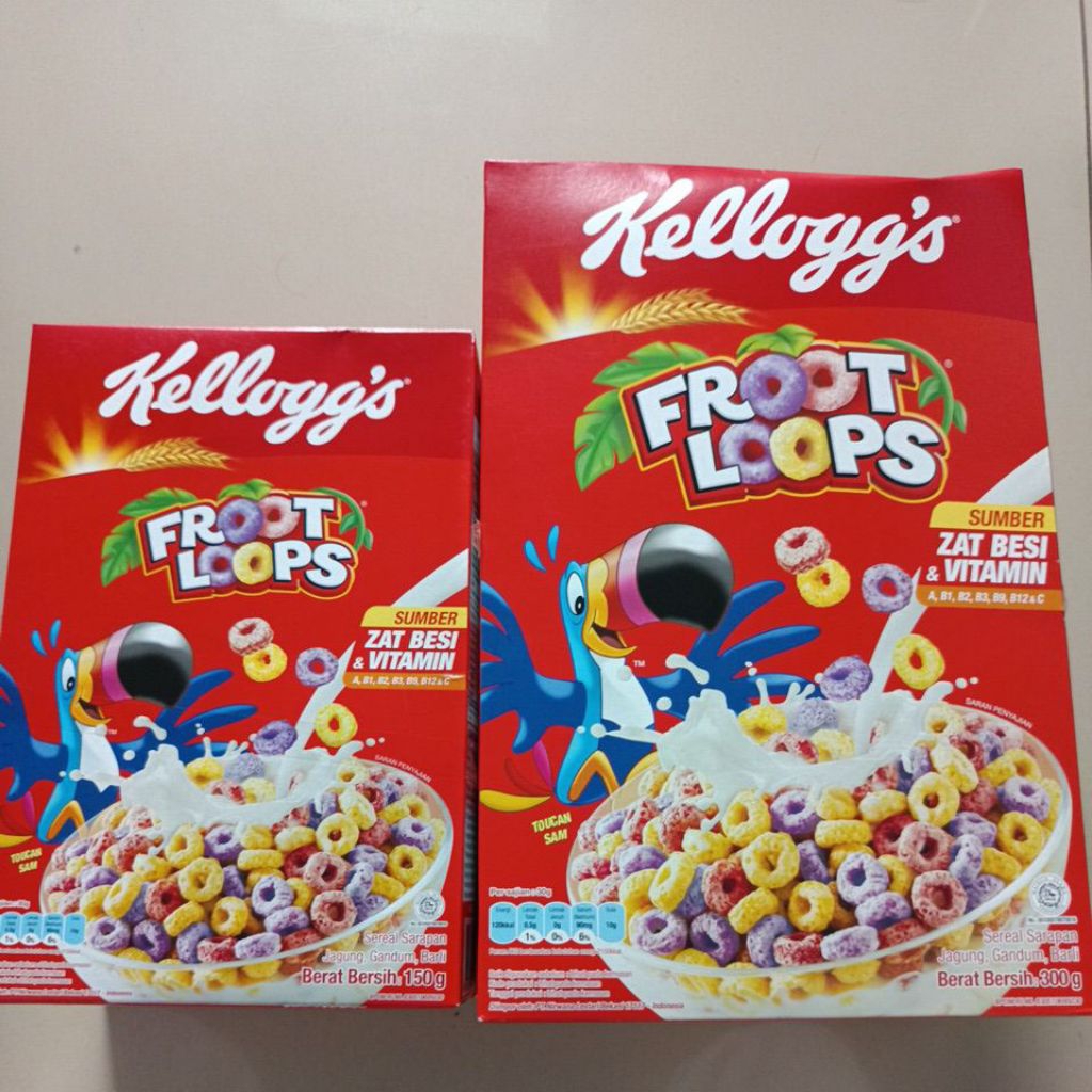 

Sereal Sarapan Jagung Gandum Kelloggs 150gr/300gr
