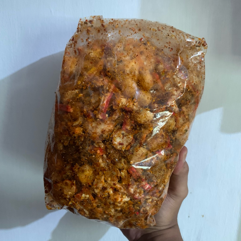 

Seblak Kering Mix Sebring Pedas Daun Jeruk Camilan Pedas Kerupuk Seblak Enak Renyah Seblak Kering Viral 100Gr