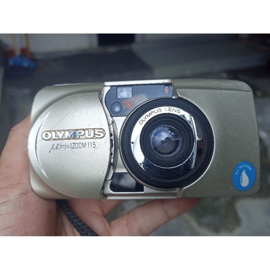 Kamera analog jadul olympus mju ii 120 - camera tustel vintage poin and shot antik