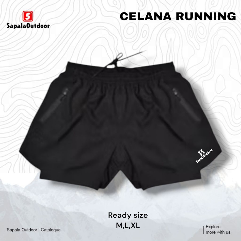 Celana Running - Sapala Outdoor Waterproof
