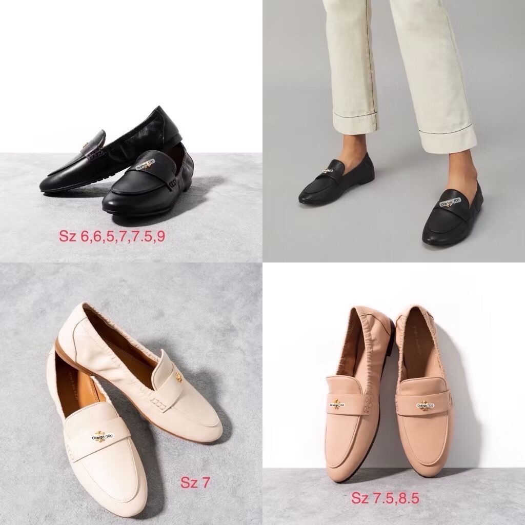 SEPATU  WANITA TB BALLET LOAFERS ORIGINAL