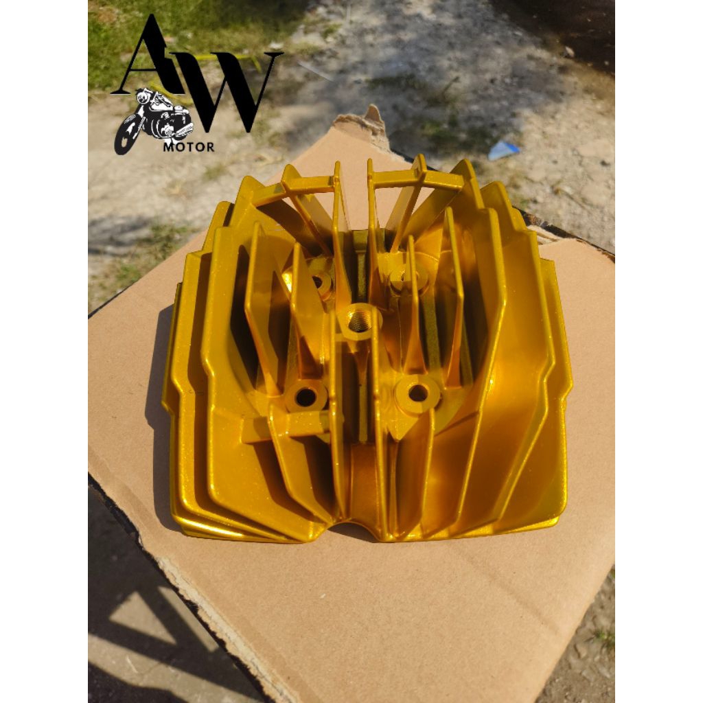 Silinder Kop Nanas head Belimbing YZ125 PNP RX KING cat gold
