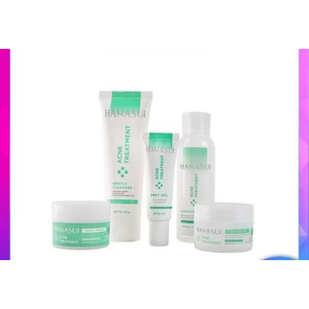 HANASUI ACNE / CREAM SIANG / CREAM MALAM