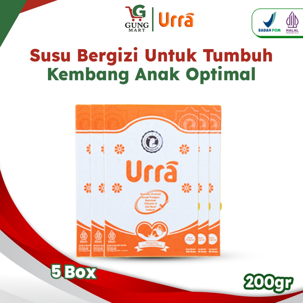 

Susu Kambing Saanen Premium Tinggi Kalsium untuk Penambah Berat Badan dan Tinggi Badan Anak - 5 Box