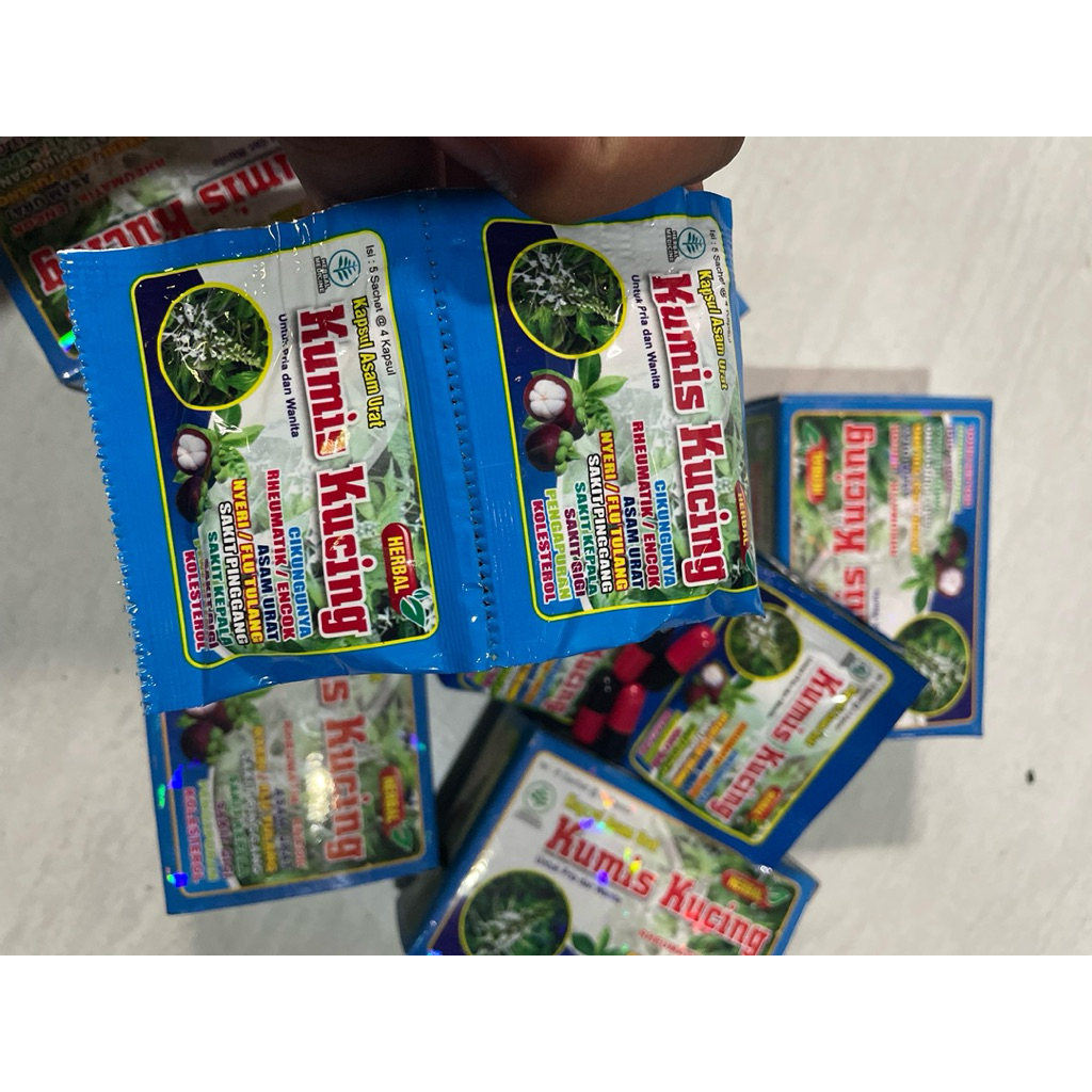 Kapsul Asam Urat KUMIS KUCING 100% ORIGINAL