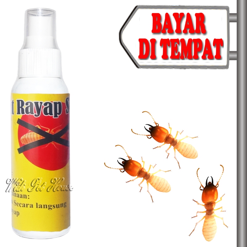 Pembasmi Serangga Termisida Jendela Pintu Lemari Kayu Obat Rayap Spray