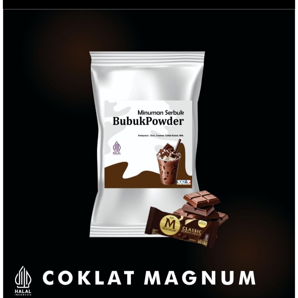

Magnum Chocholate Bubuk Minuman Cokelat Premium Powder Drink Cocoa 1kg