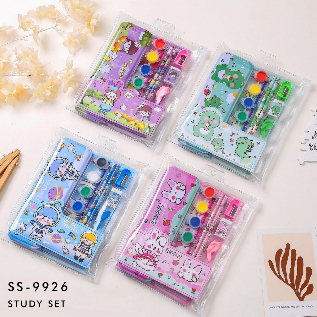 

Squeezy Perlengkapan Alat tulis / Study set (SS-9926)