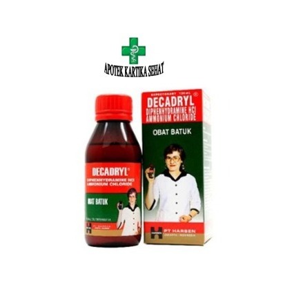 

Decadryl Syrup 120Ml - Obat Batuk Berdahak Alergi dengan Efektivitas Bagus