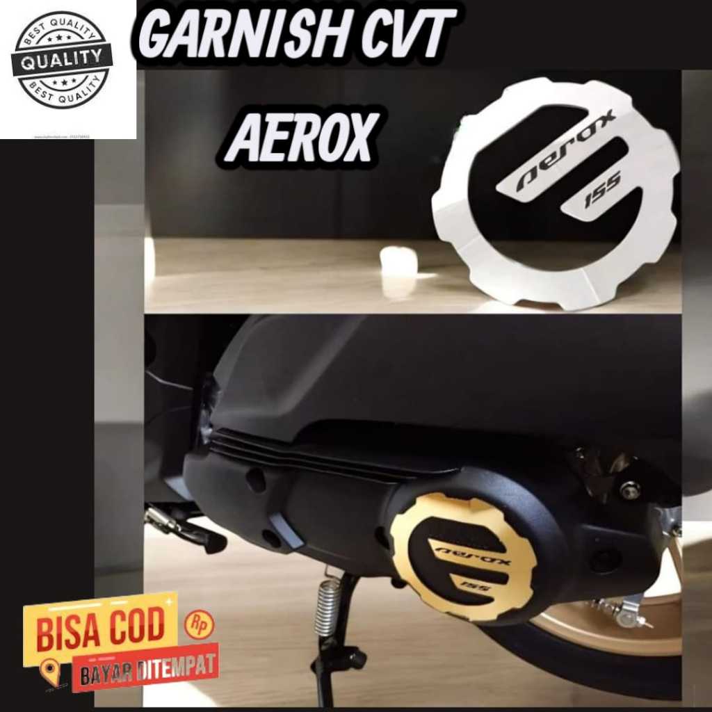 GARNISH CVT AEROX NMAX Aerox Nmax 155 Aksesoris Motor NMAX NEW AEROX CVT TERLARIS NMAX 155