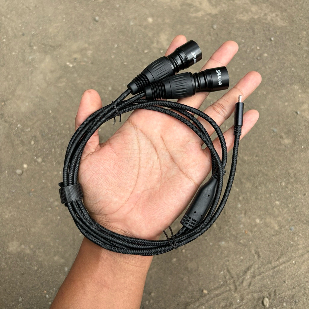 Jack HP Iphone/Lightning Ke Mixer/Soundcard Merk SPL Audio