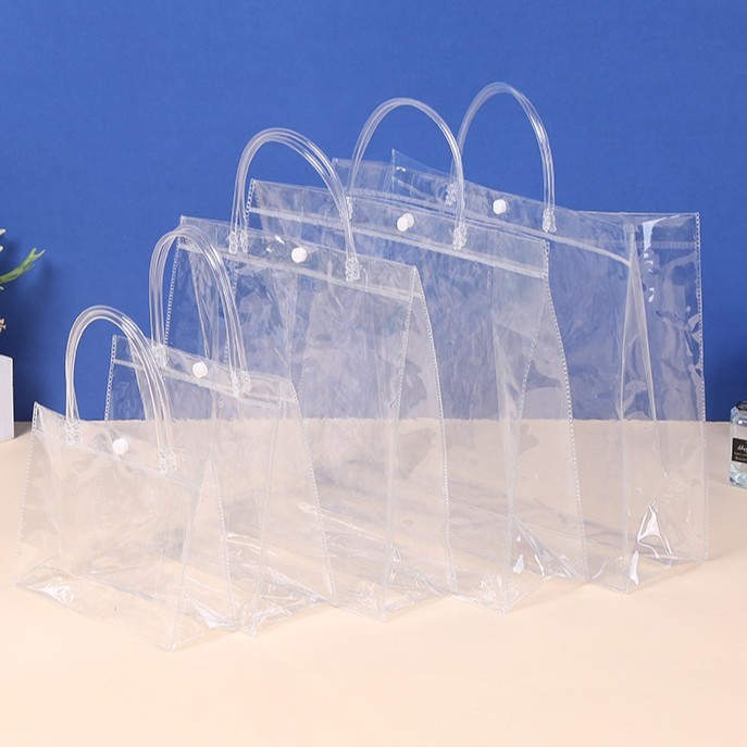 

[ISI 5] Tas PVC Mika Hampers Transparan Bridesmaid Wisuda Ulang Tahun Kado Goodie Bag Suvenir