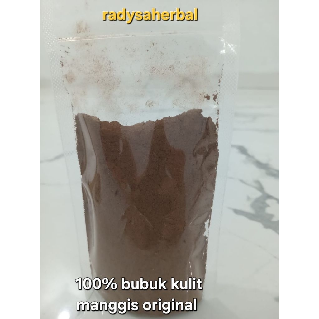 

SERBUK BUBUK POWDER KULIT MANGGIS KERING ORGANIK ALAMI ORIGINAL