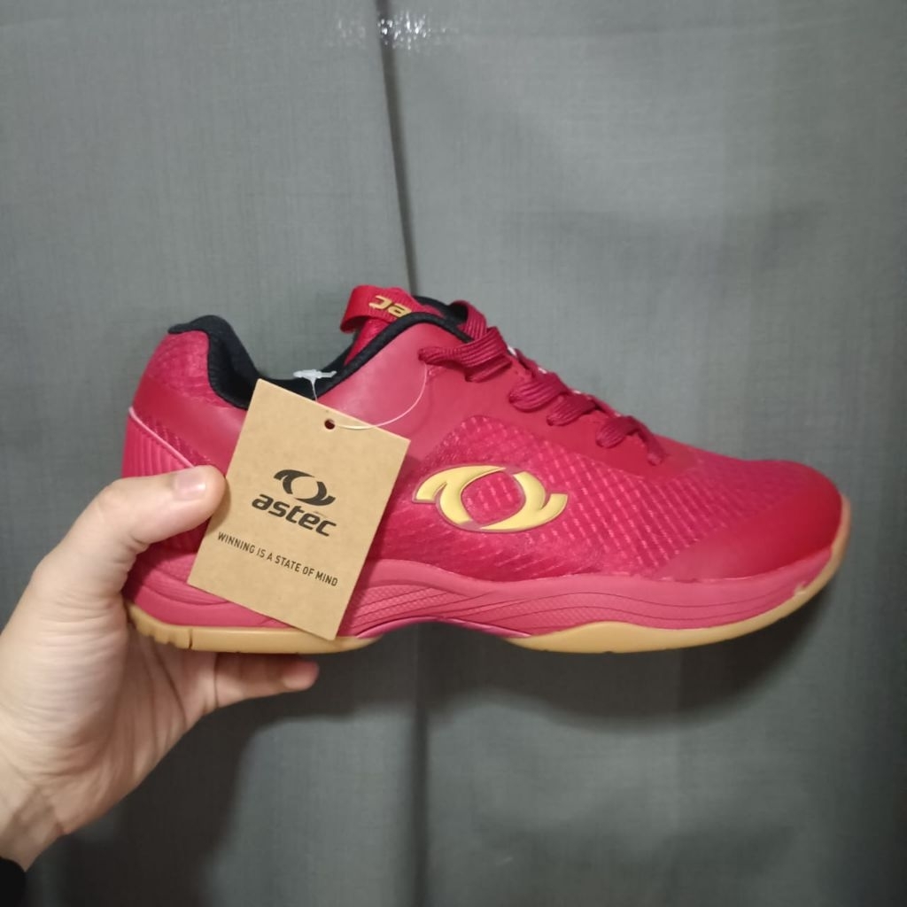 Sepatu Badminton Astec Firecrest 2 Merah