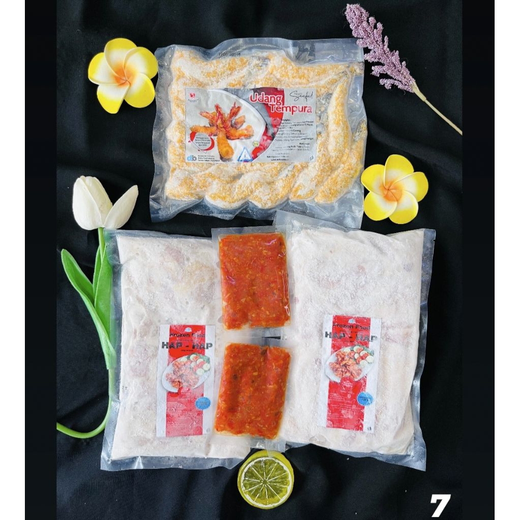 

Paket Hemat Dbaloy No. 7 | 2 Pcs ayam lalap + sambel,1 udang tempura